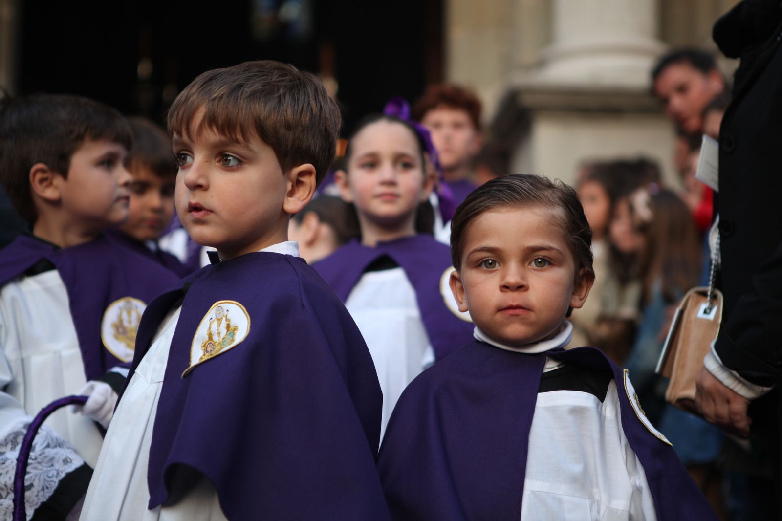 Imágenes del Lunes Santo en la comarca