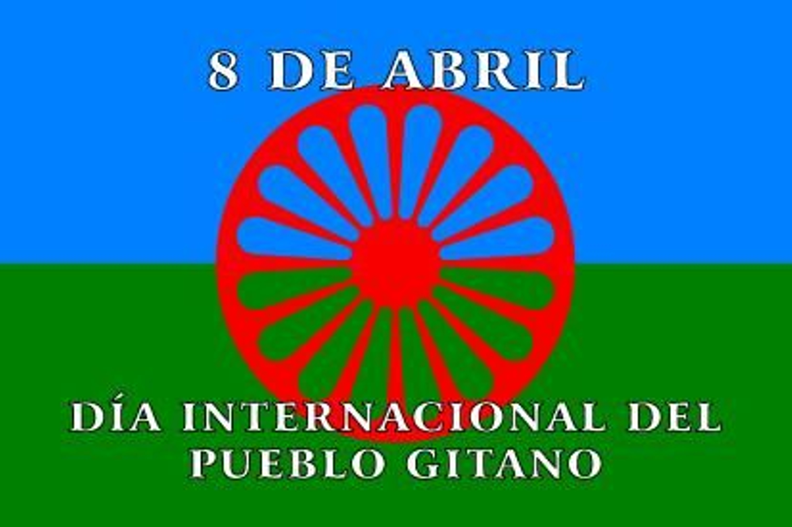 Bandera del Pueblo Gitano. Bandera del Pueblo Gitano.