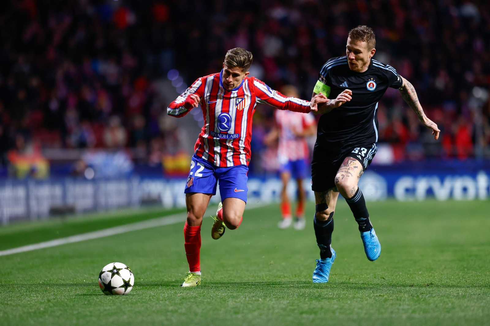 Las fotos del Atlético de Madrid - Slovan de Bratislava