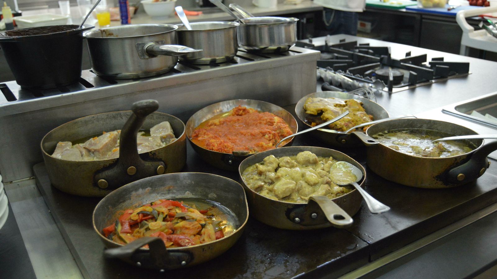 Algunas de las elaboraciones del Espacio Gastronómico de Tony García.