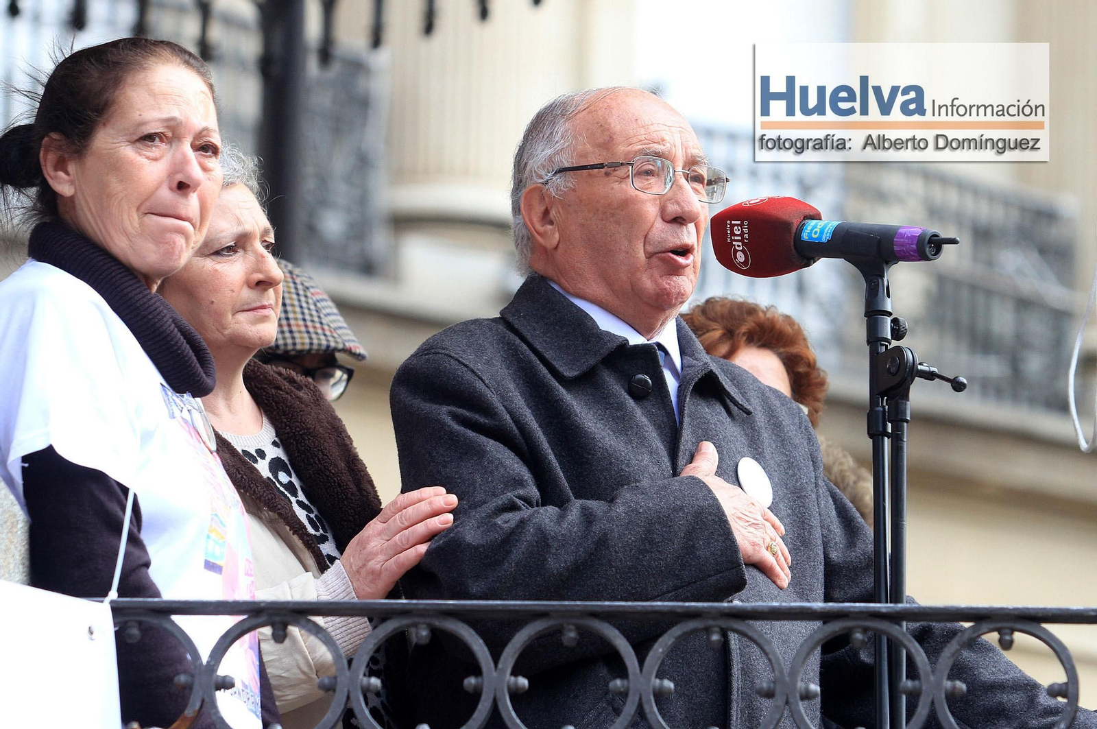 Imágenes de la manifestación contra la derogación de la prisión permanente revisable celebrada en Huelva