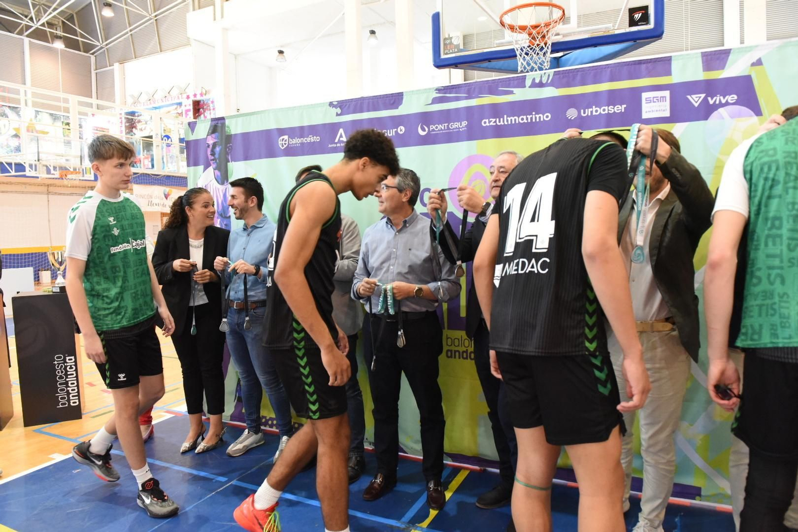 Unicaja - Real Betis, las mejores fotos de la final del Campeonato de Andalucía junior