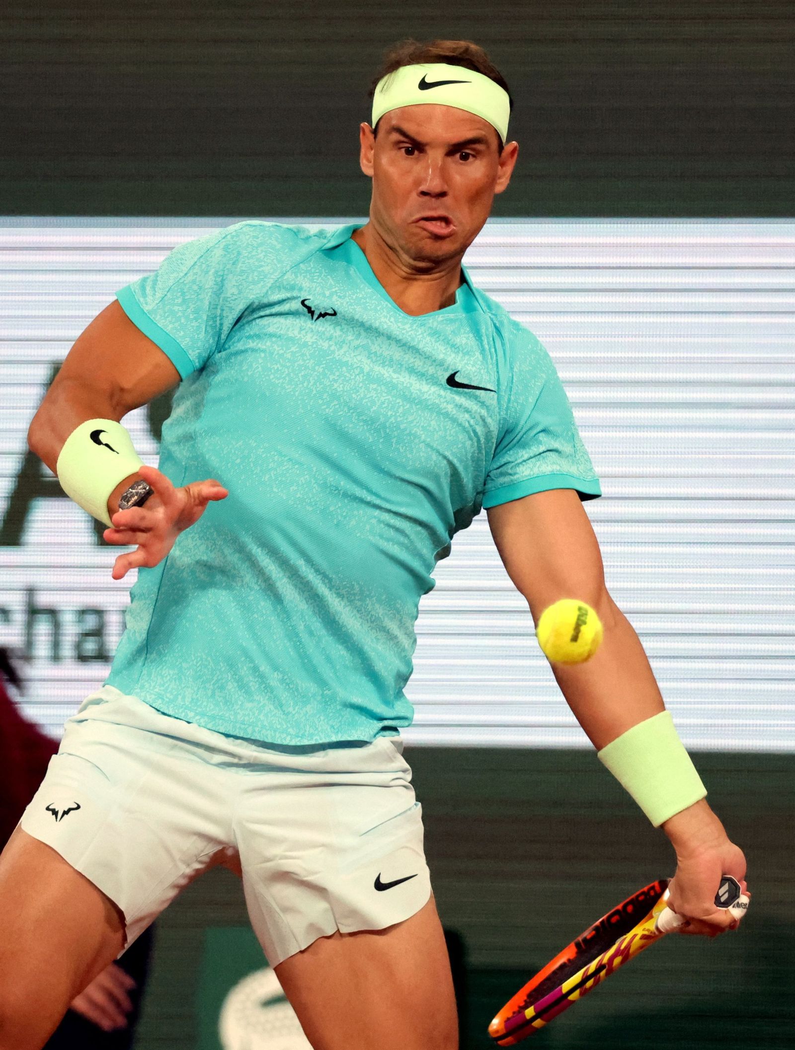 Las fotos del adiós de Nadal en Roland Garros