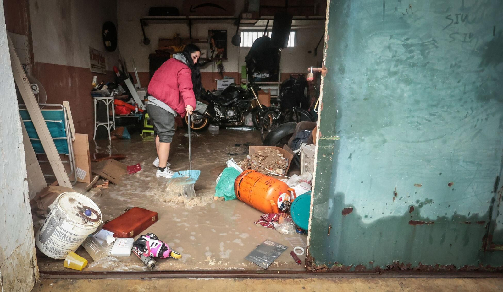 Inundaciones y destrozos en Jerez por el pàaso de la Dana