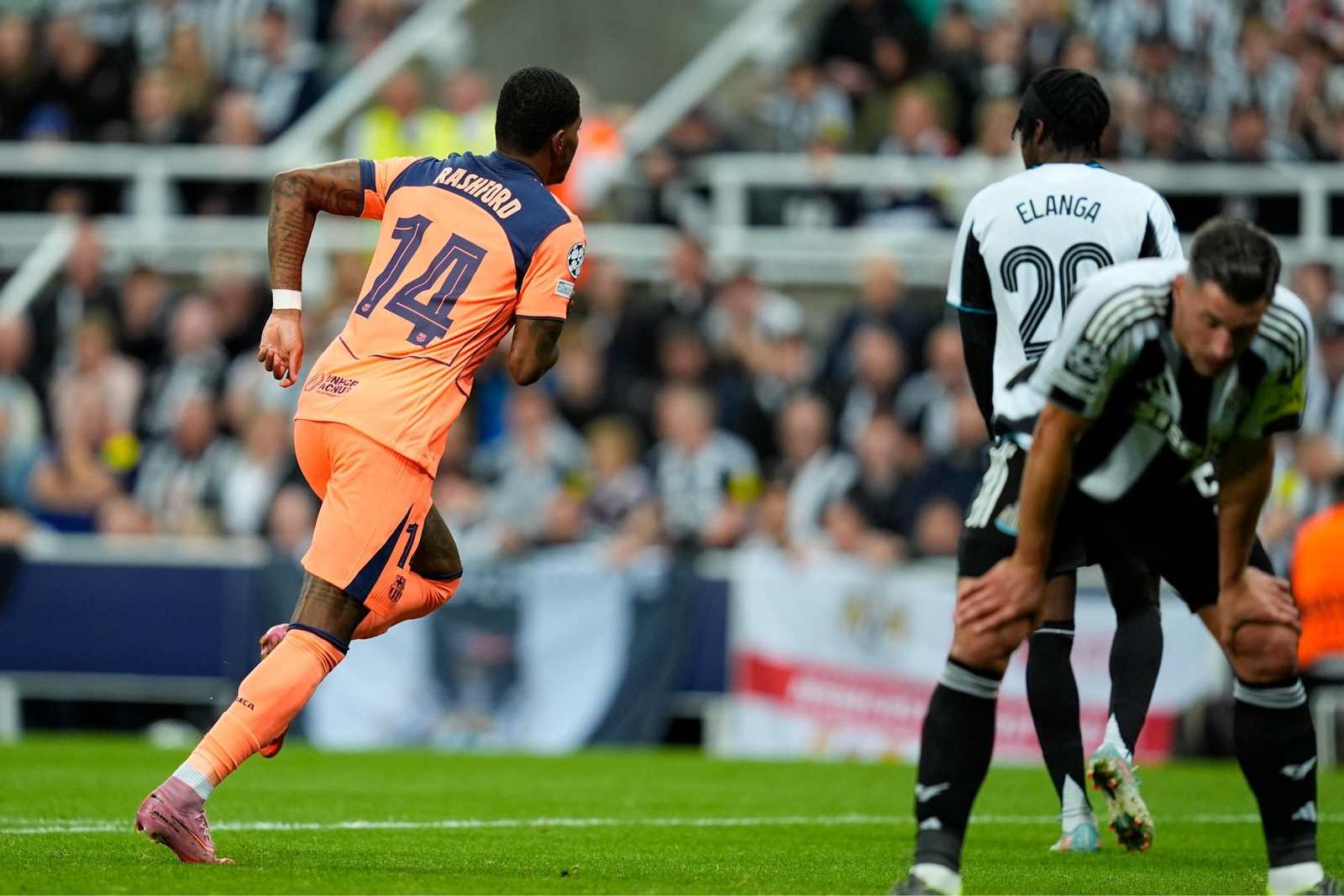 Las fotos del Newcastle-Barcelona