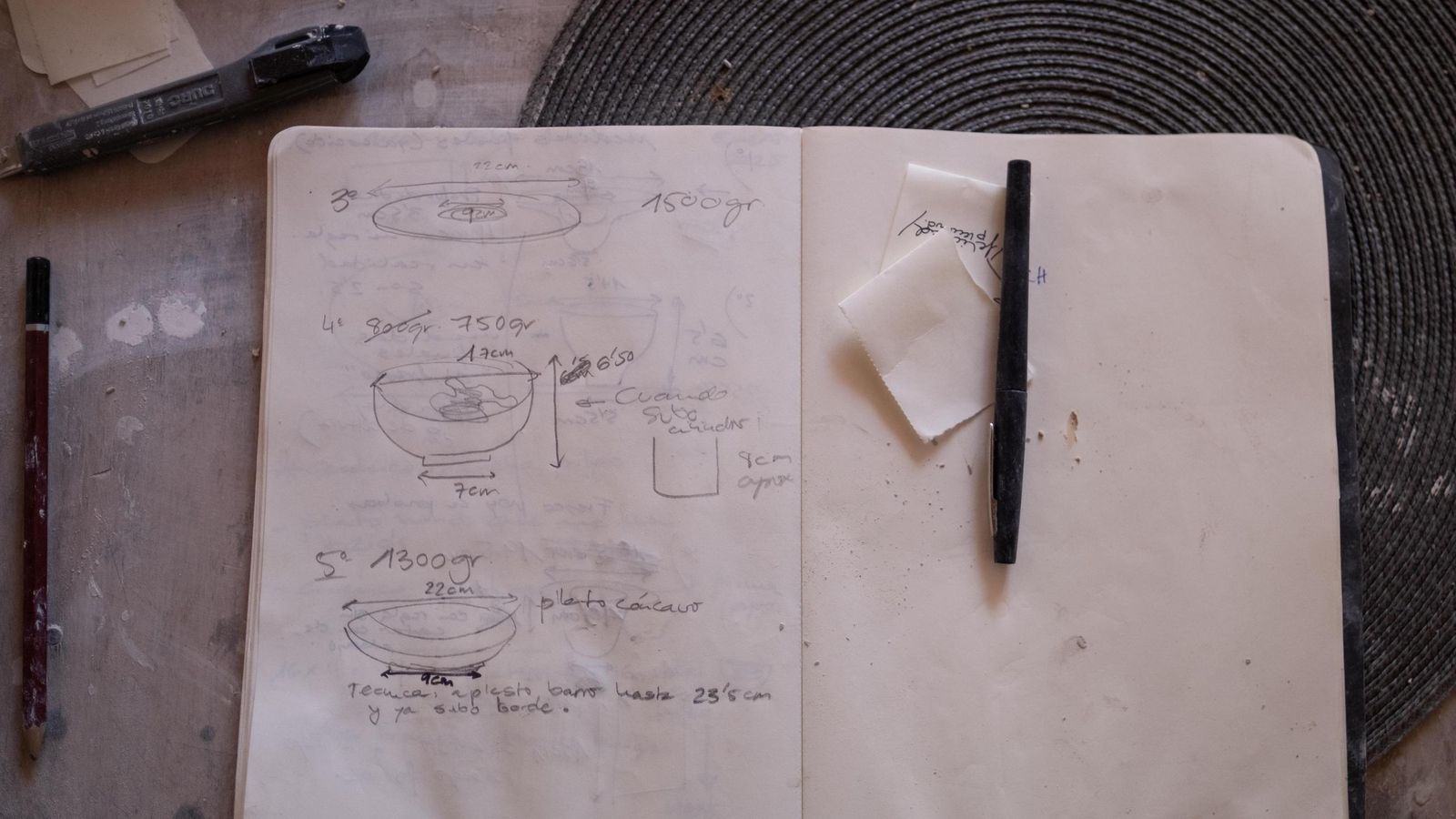 Las piezas tienen un proceso previo de diseño antes de su creación.