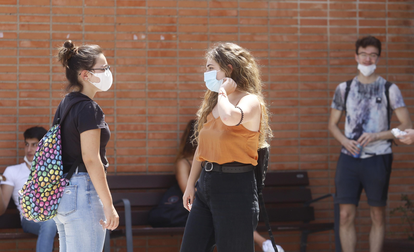 Las fotografías del inicio de la Selectividad del coronavirus en Córdoba Las fotografías del inicio de la Selectividad del coronavirus en Córdoba