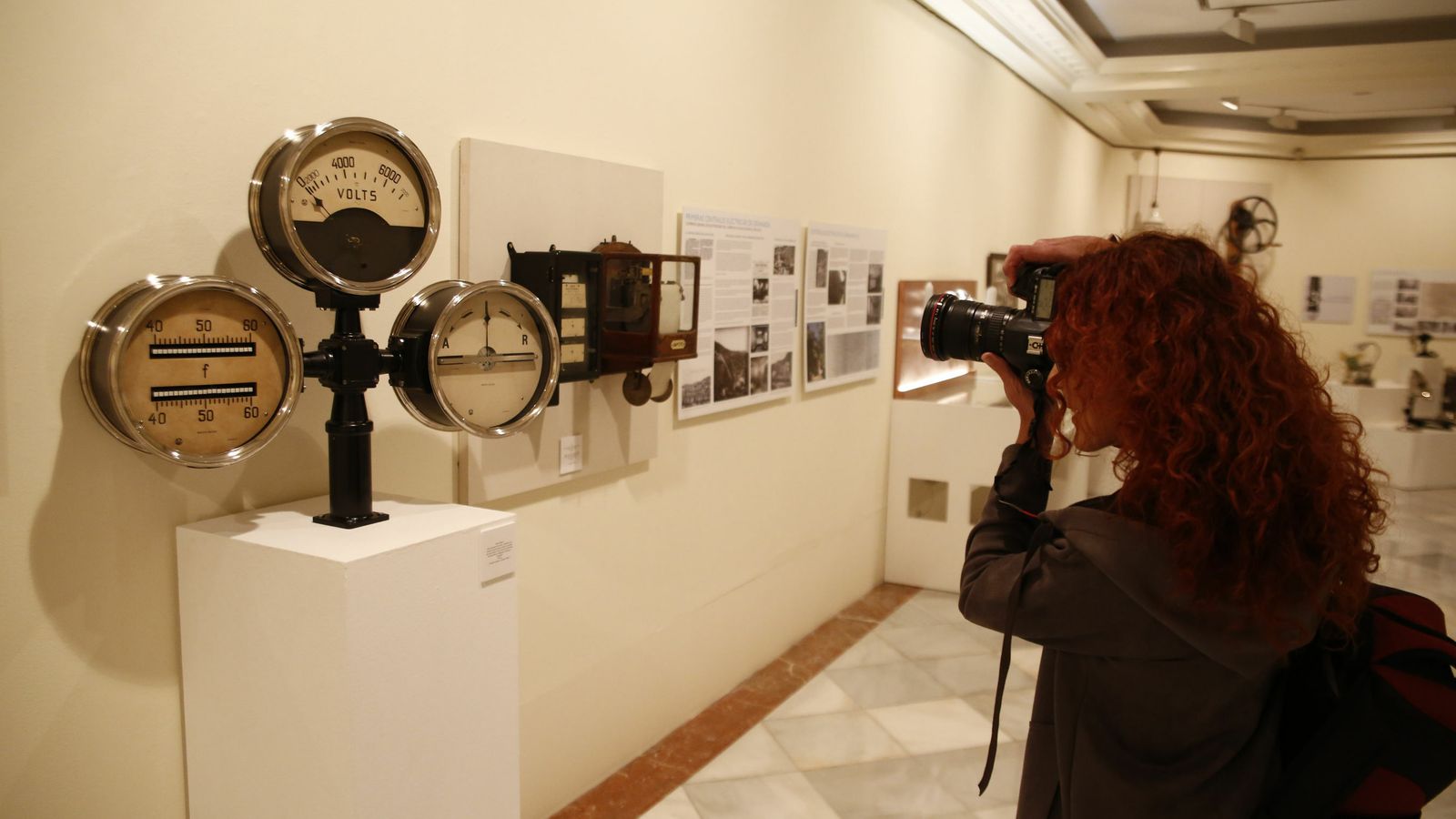 Una imagen de la muestra 'El siglo de la luz', inaugurada hace un mes.