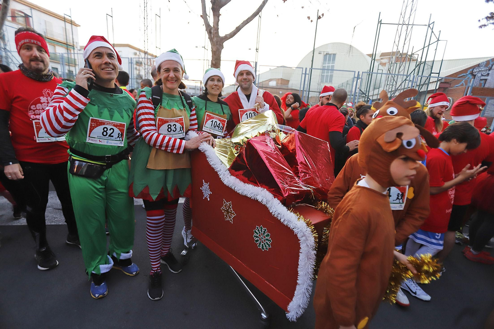 Imágenes de la XIII carrera de San Silvestre en Huelva