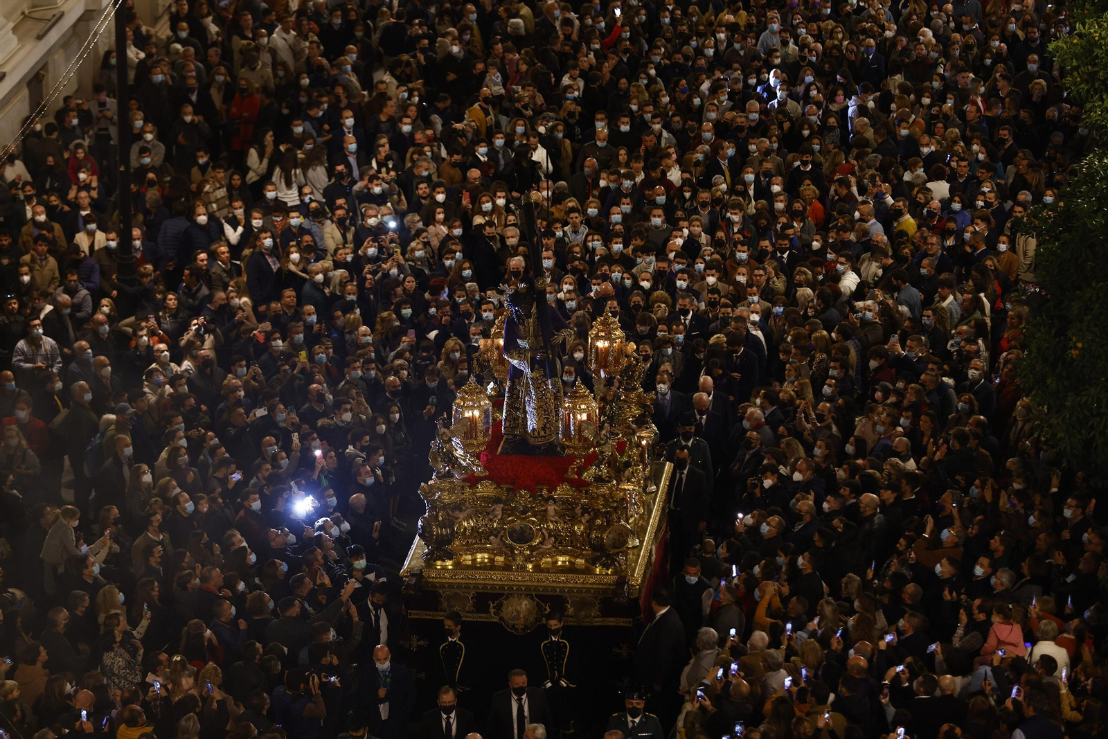 Las imágenes de la procesión del Gran Poder hasta San Lorenzo