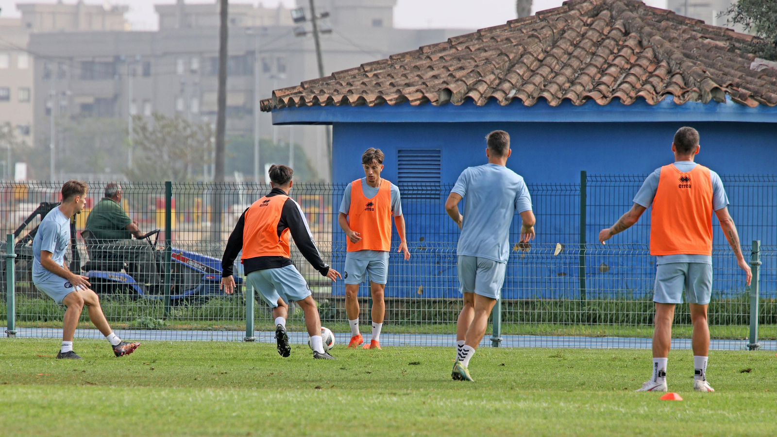 Entrenamiento del Xerez DFC en el 'Pepe Ravelo'
