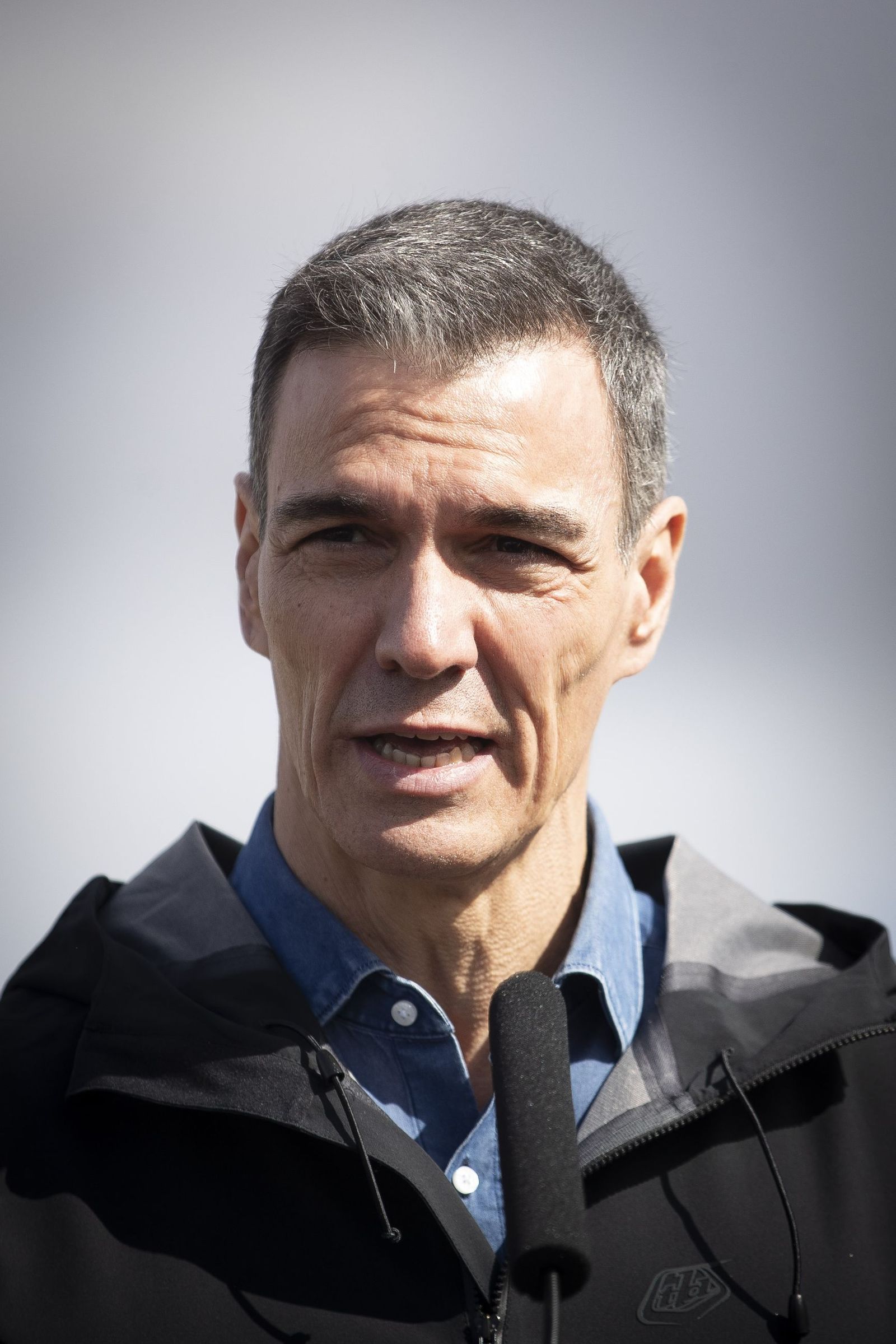 Fotos: Pedro Sánchez visita Huétor Tájar para comprobar los daños de la borrasca Leonardo