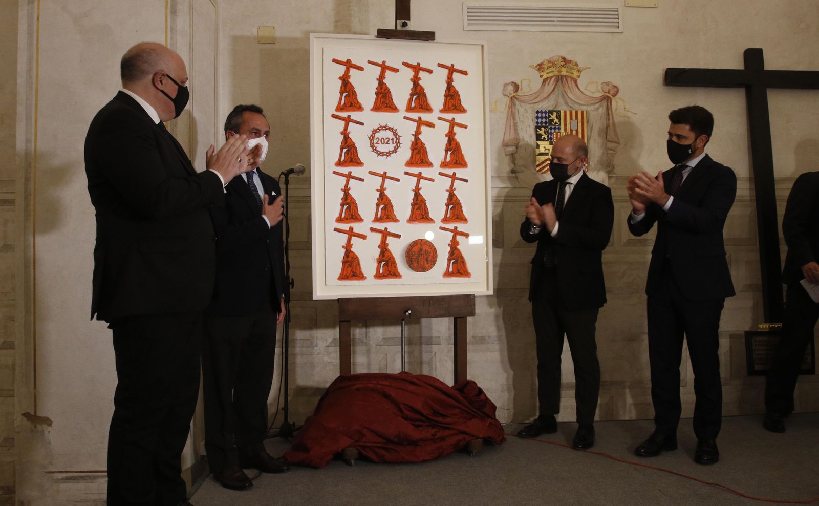 José Manuel Carrión, Alejandro Mateos y Beltrán Pérez reciben la obra con aplausos