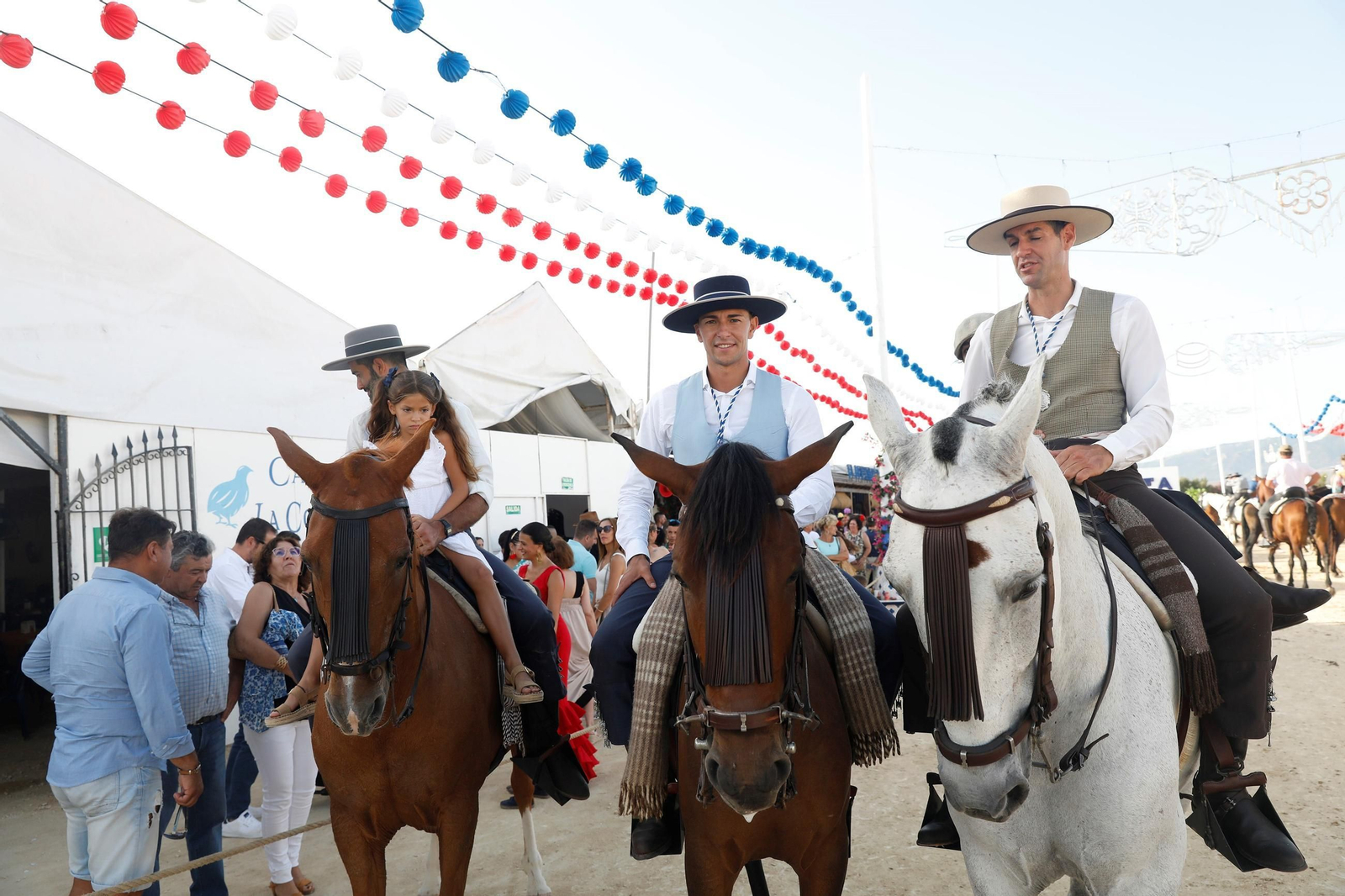 La Feria de Tarifa tiene un día dedicado al caballo.