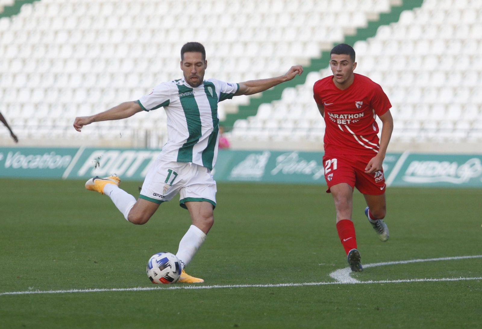 Las imágenes de la derrota del Córdoba CF ante el Sevilla Atlético