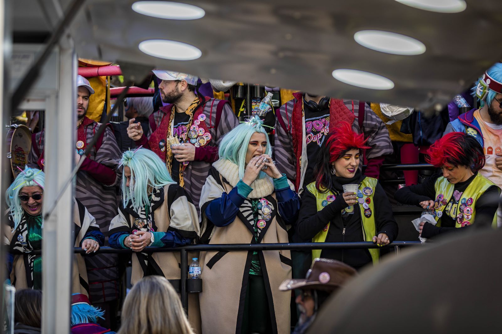 Las imágenes del Domingo de Piñata del Carnaval de Cádiz 2023.