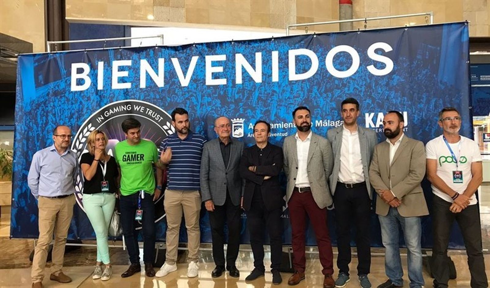 Rueda de prensa de la presentación de Gamepolis este viernes