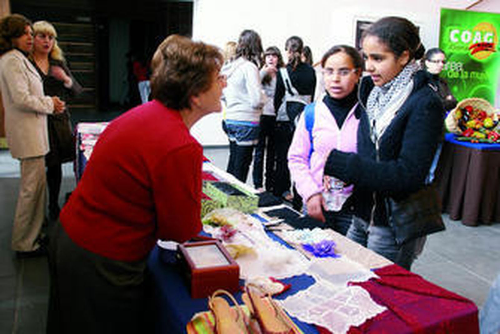 Las organizaciones Coag y Ceres inauguraron la exposición el pasado jueves.