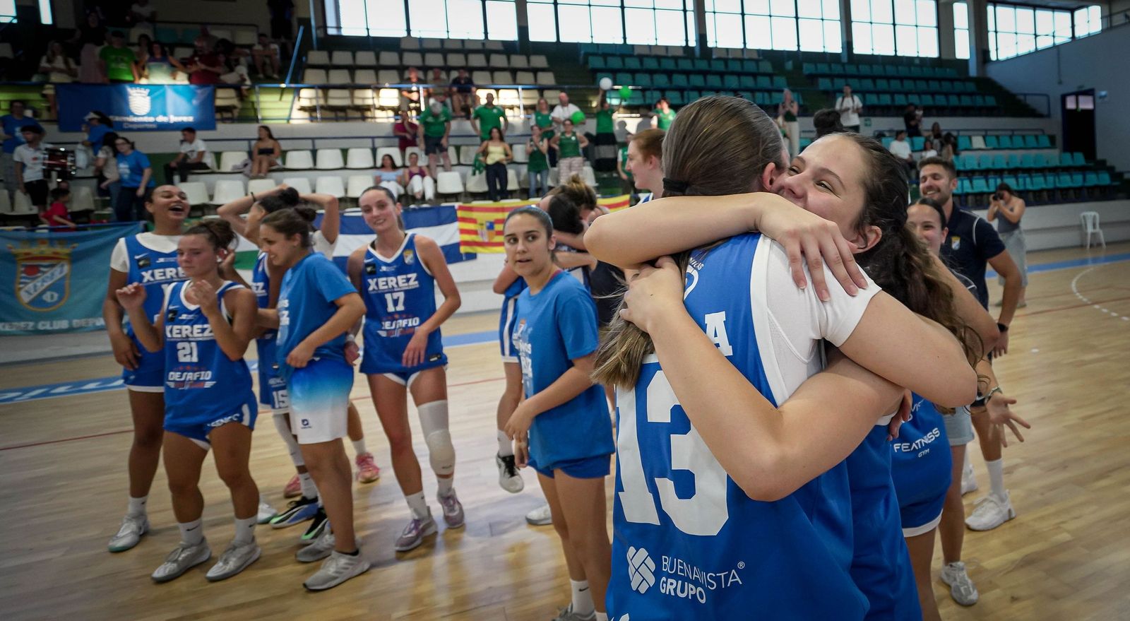 Imágenes del ascenso del Xerez CD Baloncesto a la Liga Femenina 2