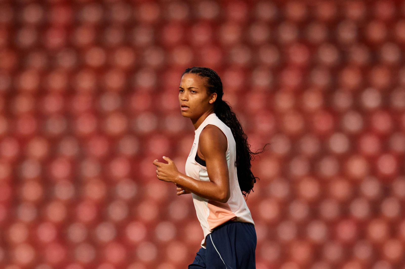 Las fotos de España antes de la semifinal contra Alemania en la Eurocopa femenina