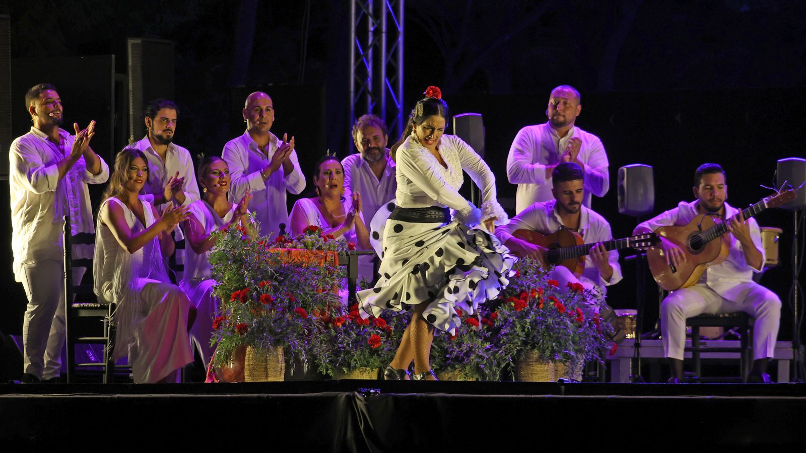 Fiesta de la Bulería Joven con Fernando Jiménez en 'Santiago, Alfa y Compás'