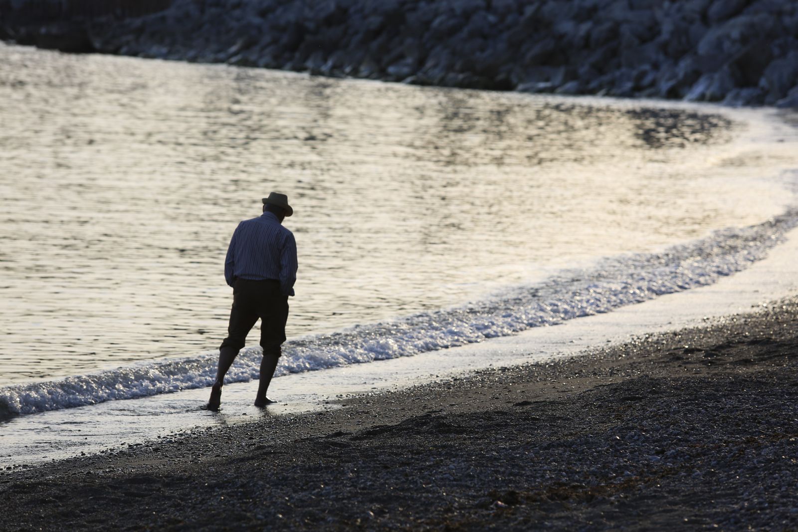 Las mejores vistas de la bahía, desde el balneario de los Baños del Carmen, en Málaga
