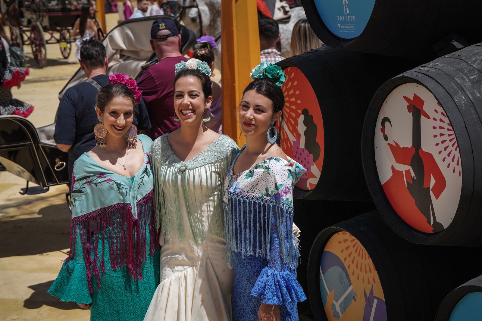 Búscate en las fotos del domingo en la Feria de Jerez 2024