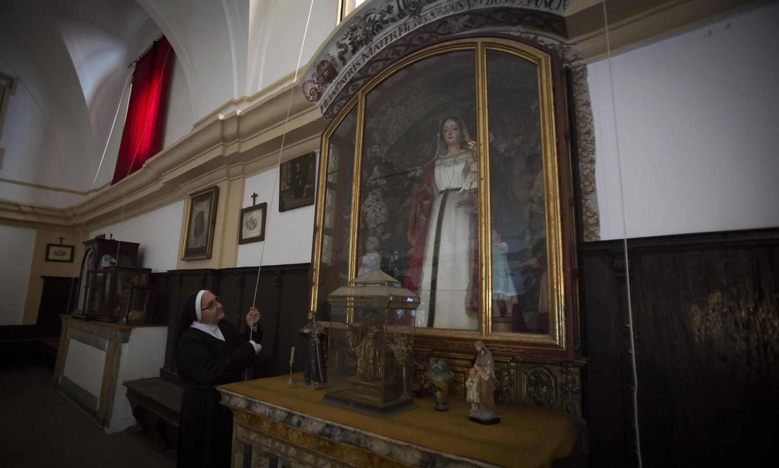 Desperfectos en el Convento de San Leandro