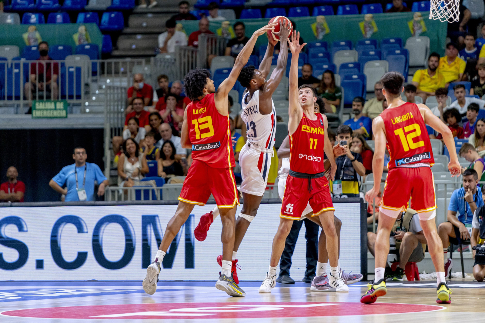 Las fotos del Francia-España, semifinal del Mundial sub 17 de Málaga