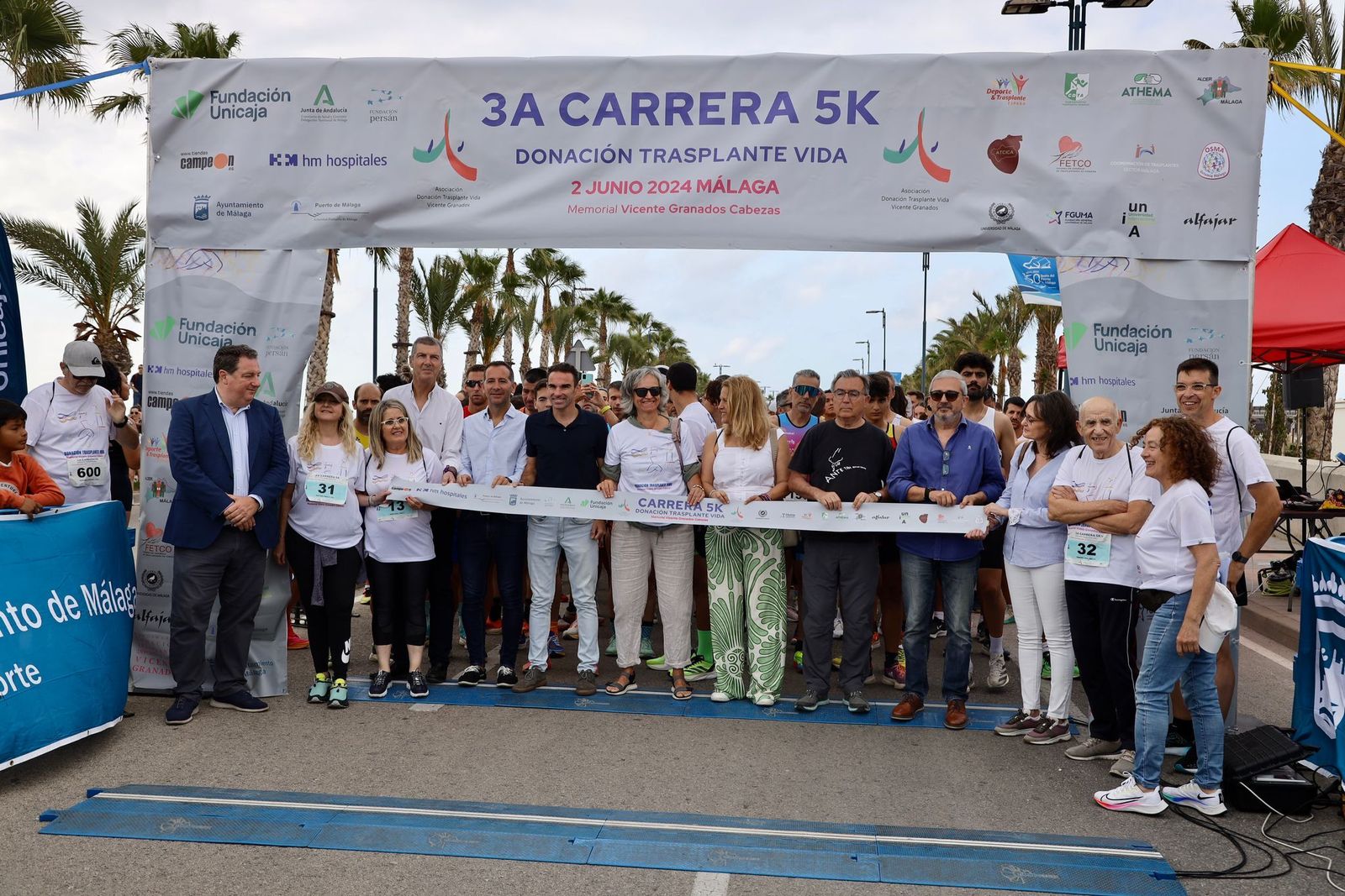Las fotos de la 3ª carrera solidaria Memorial Vicente Granados en Málaga