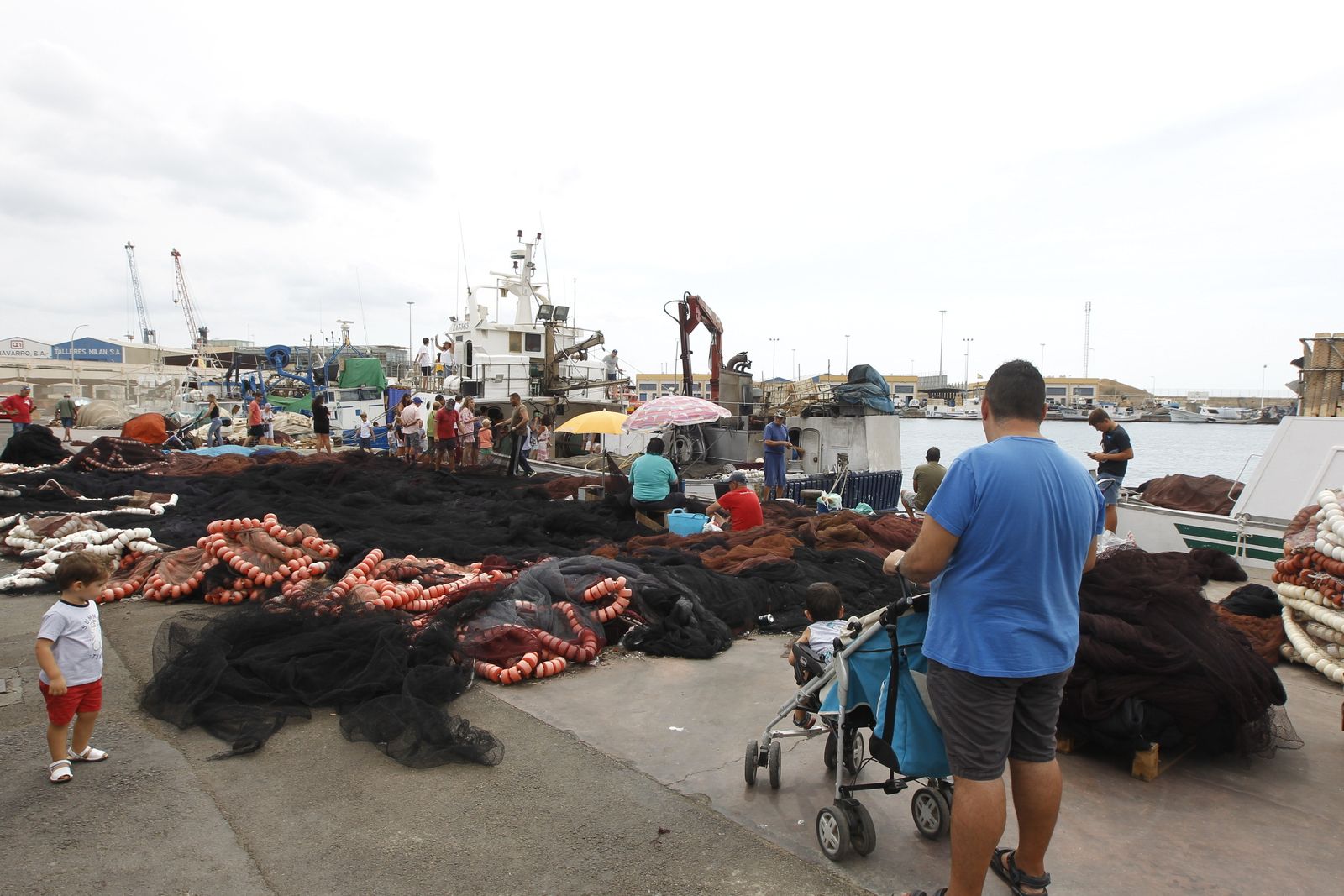 Fotogalería Jornada Puertas Abiertas Puerto Pesquero Almería