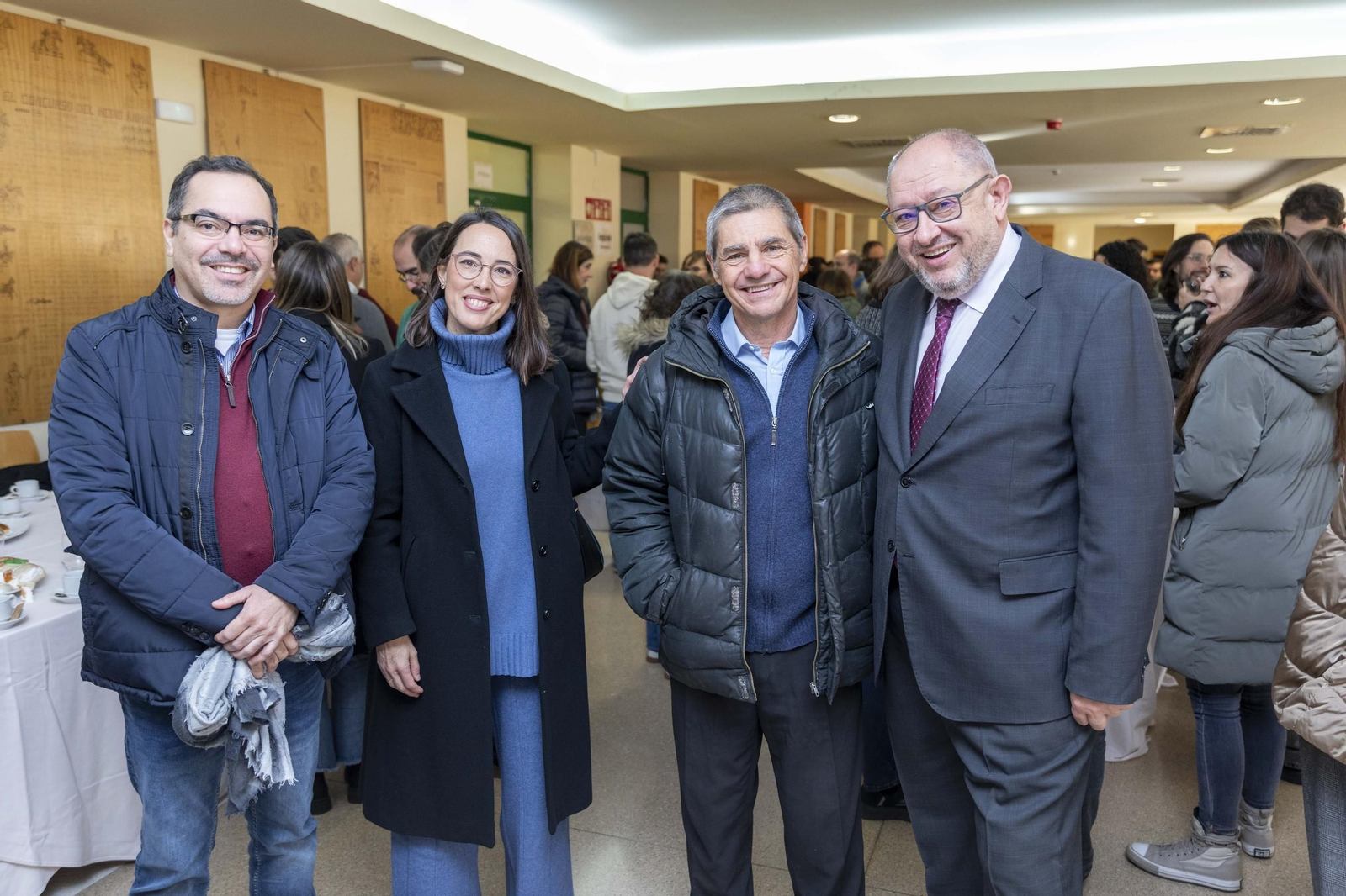 eL Tradicional desayuno con roscón de Reyes en el Campus de Rabanales, en imágenes