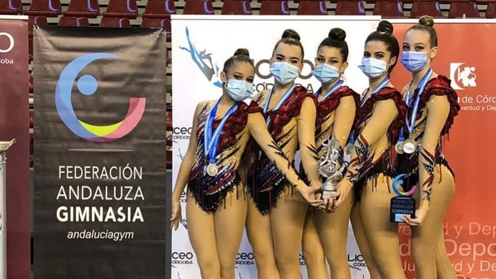 La gimnasia rítmica de Vera es de plata