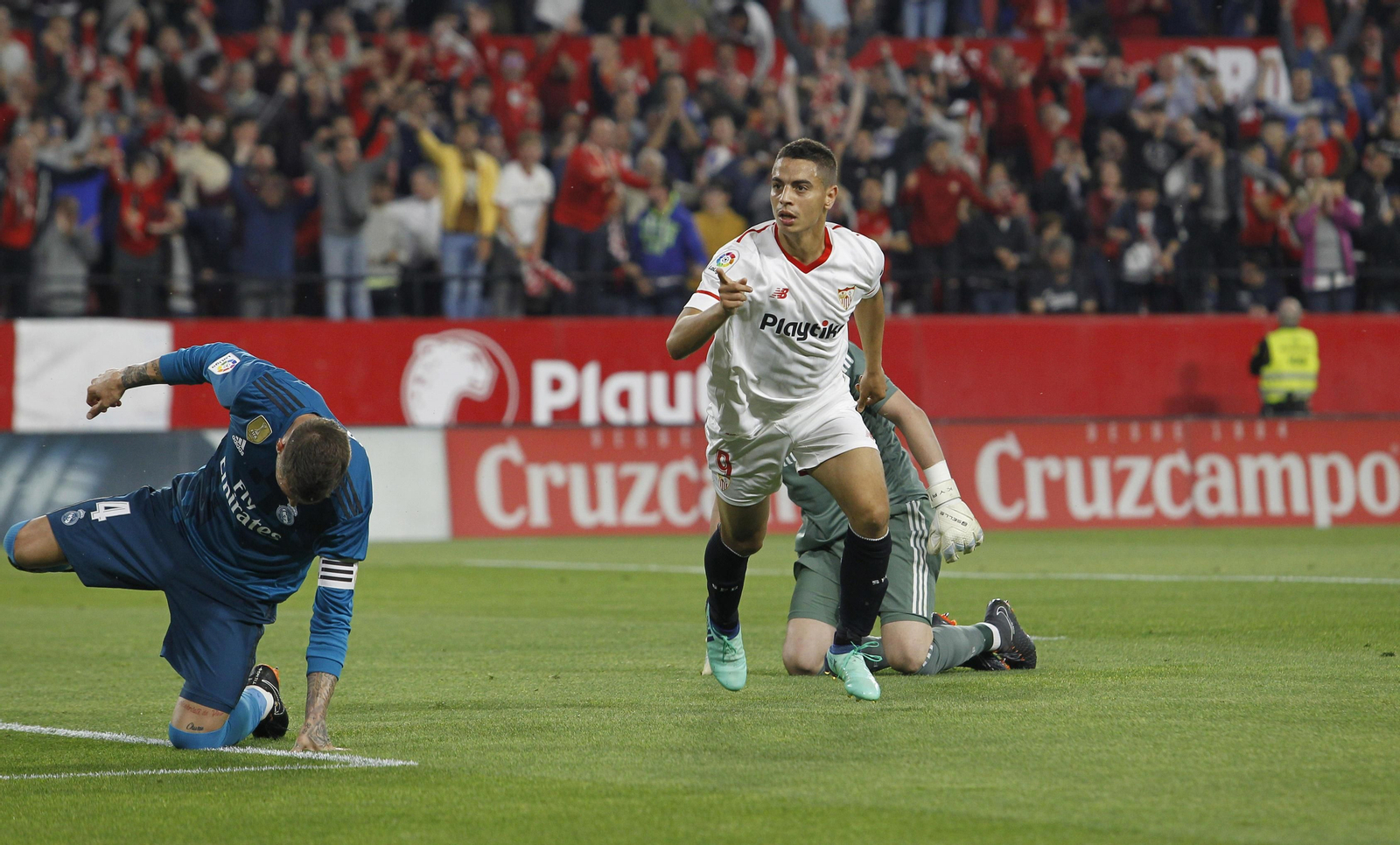 Las imágenes del Sevilla-Real Madrid
