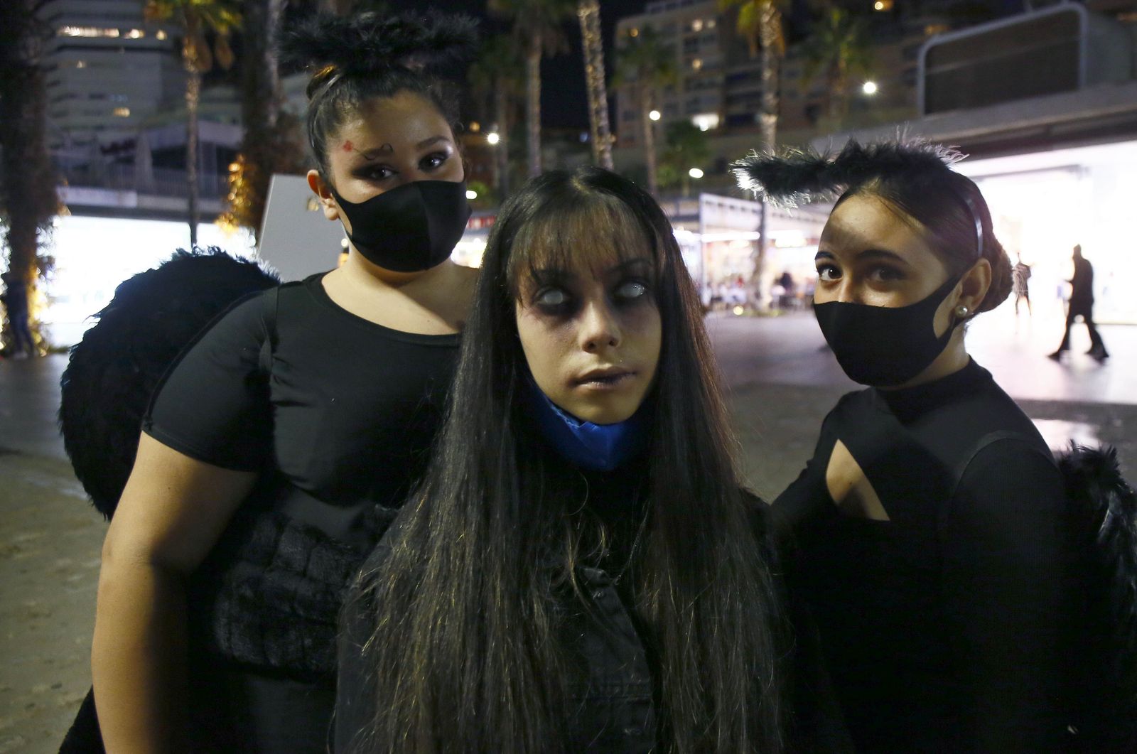 Las fotos de la Noche de Halloween en Málaga