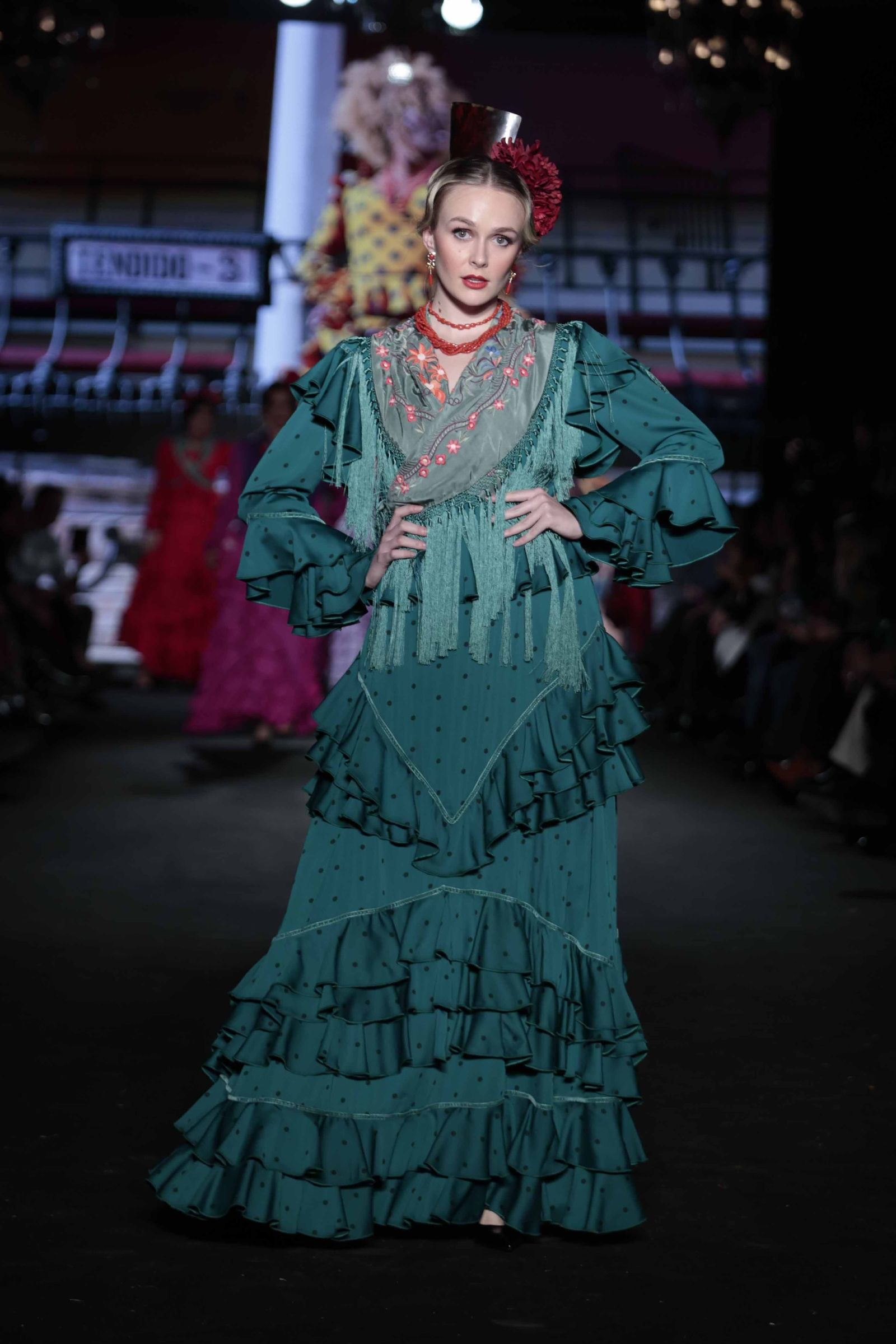 Desfile de Rocío Olmedo  en We Love Flamenco 2024, todas las fotos