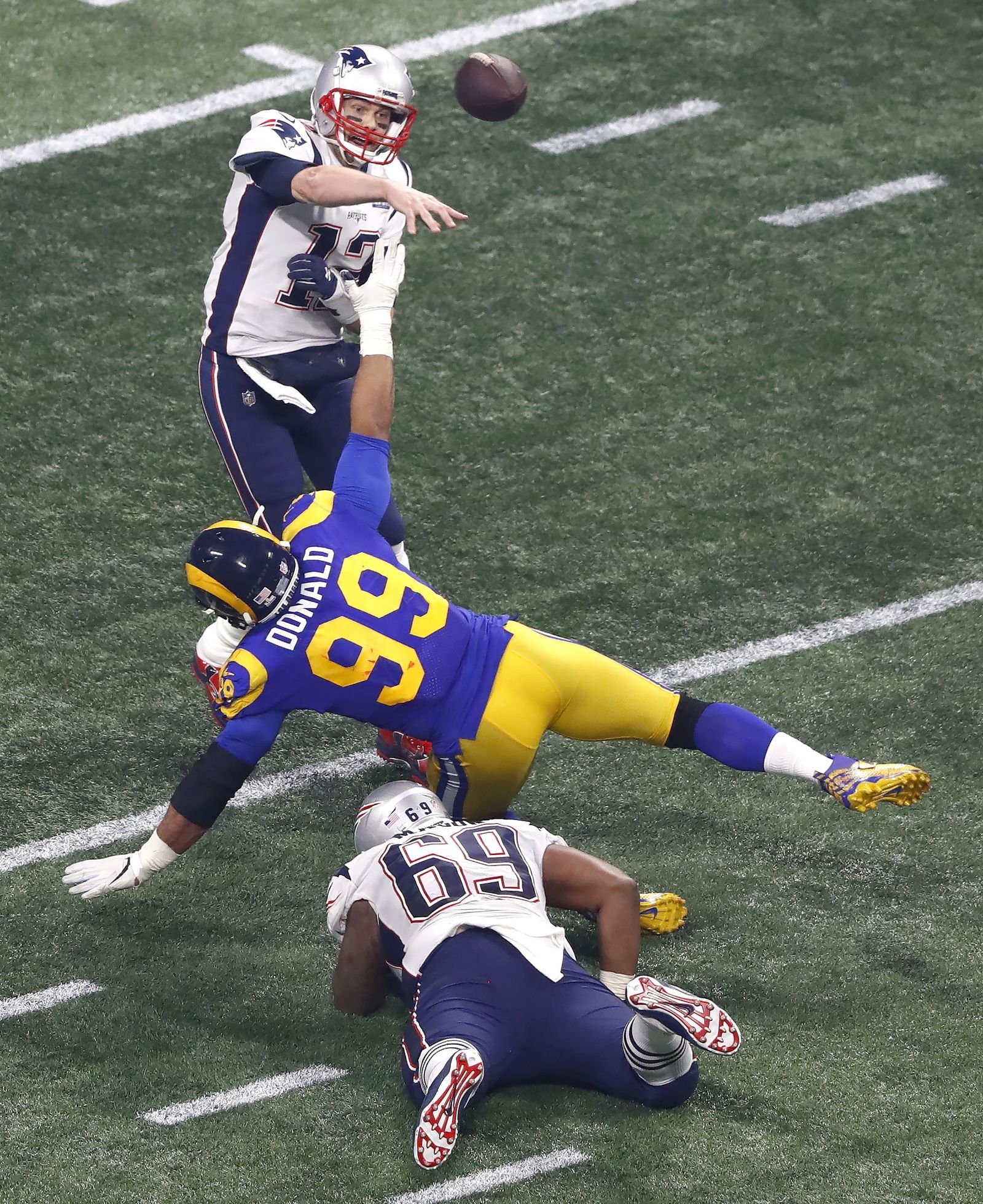 Las imágenes de la final de la Super Bowl