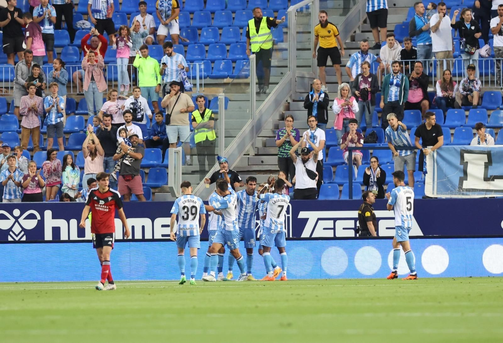 Las fotos del Málaga - Mirandés