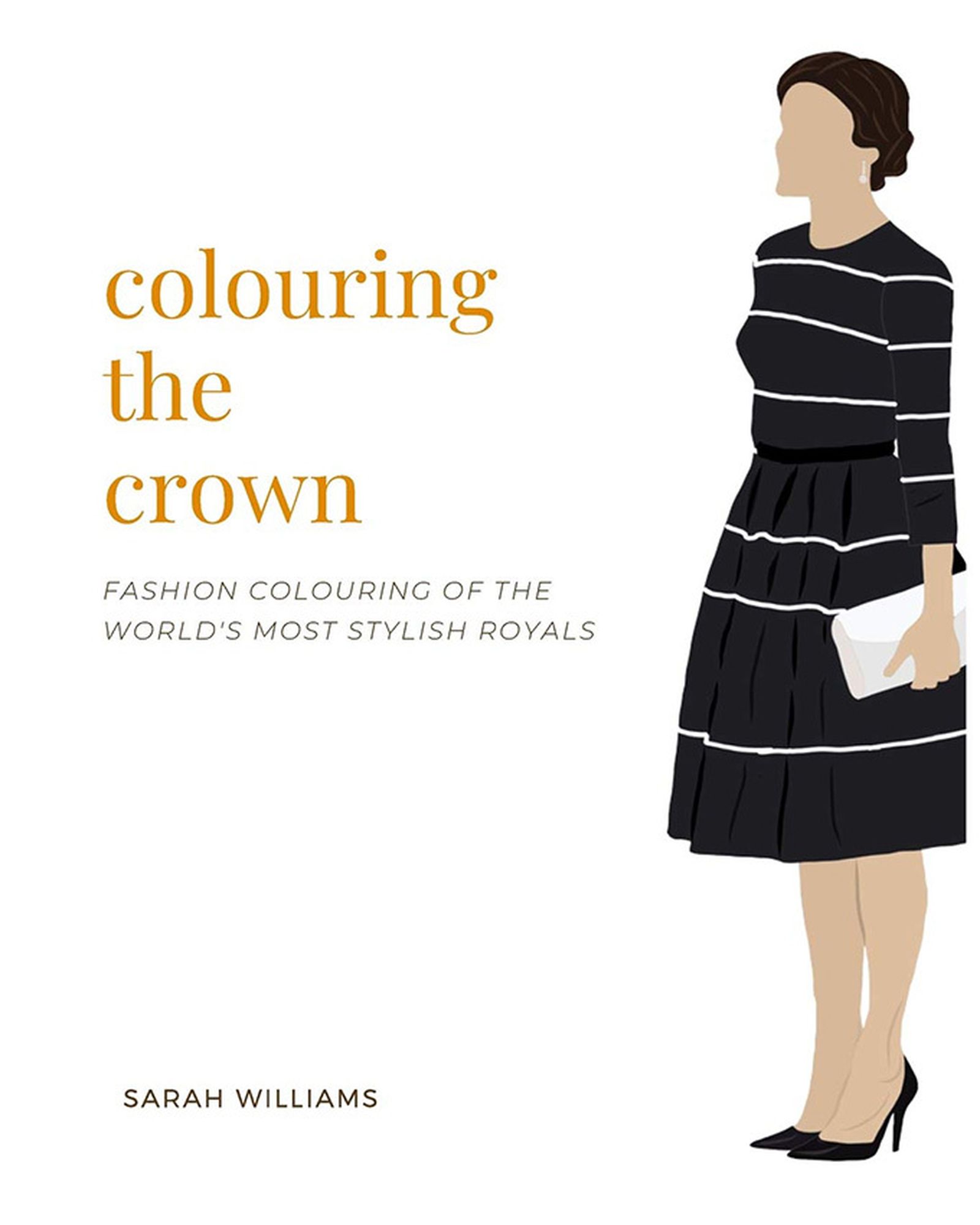 Portada del libro 'Colouring the crown'.