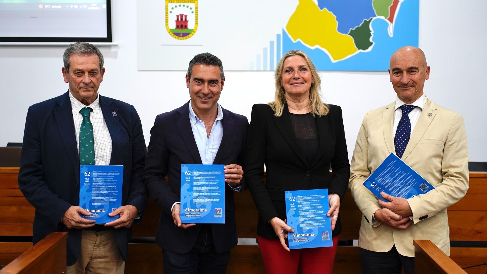 Presentación de la revista 'Almoraima' número 62 en Mancomunidad.