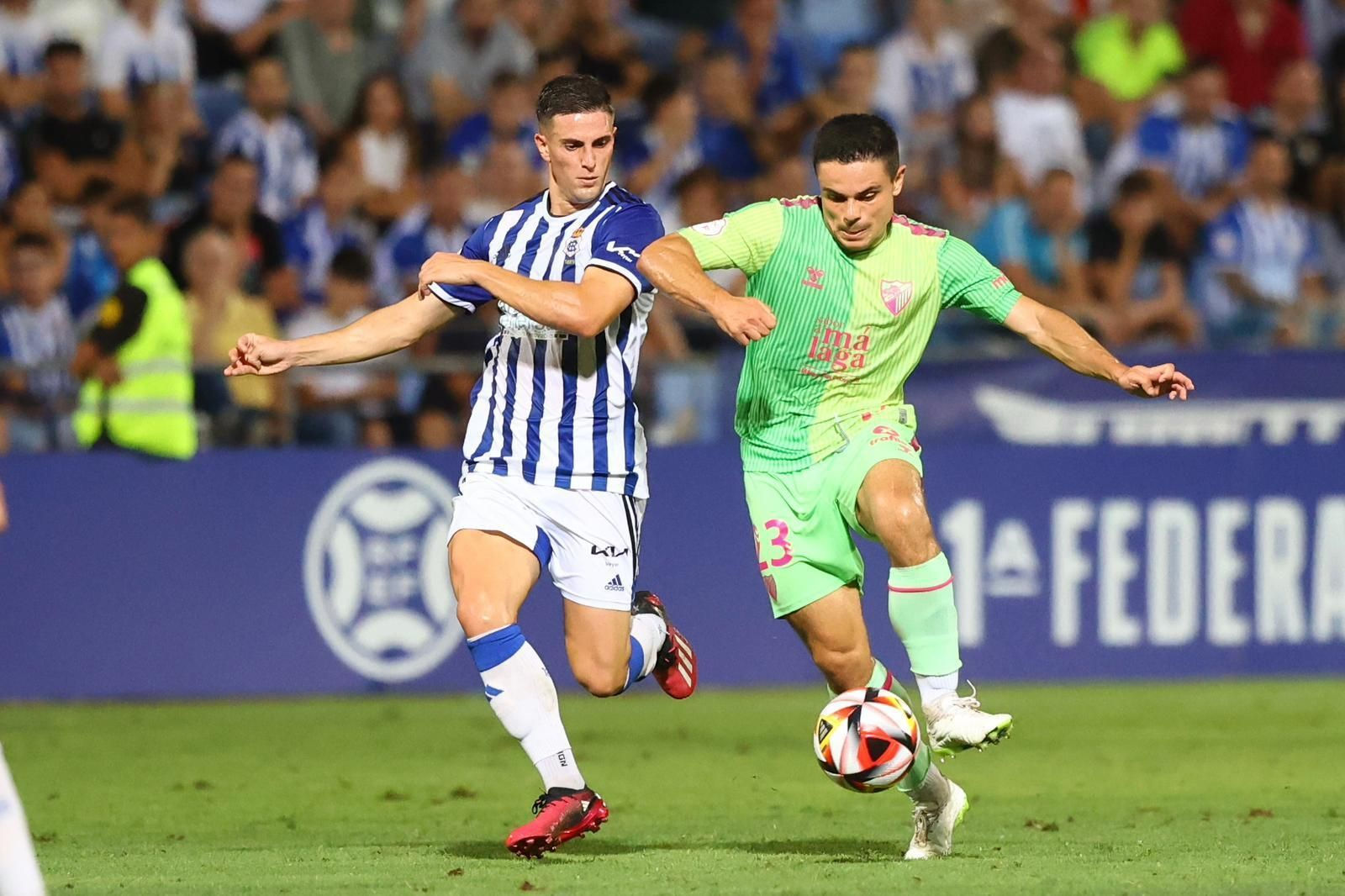 El Recreativo de Huelva-Málaga CF, en fotos