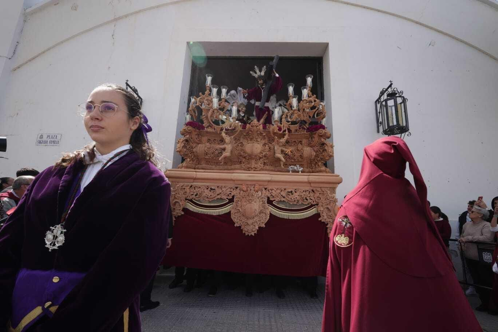 Las imágenes de la hermandad de Tres Caídas de la Semana Santa de San Fernando 2023.