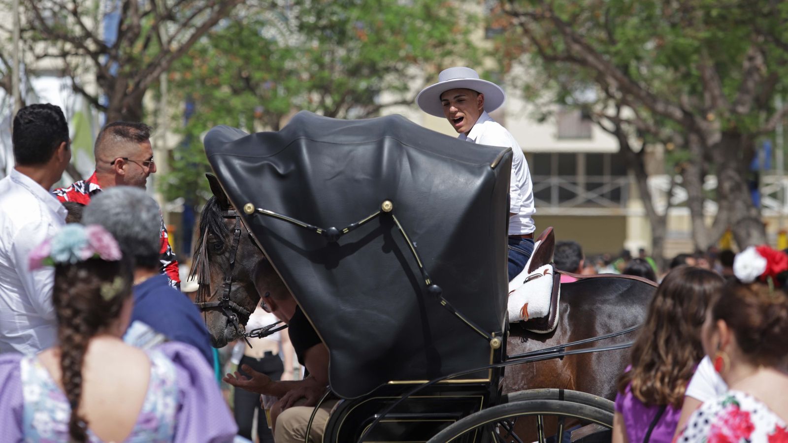 Fotos del Domingo por Sevillanas en la Feria Real de Algeciras