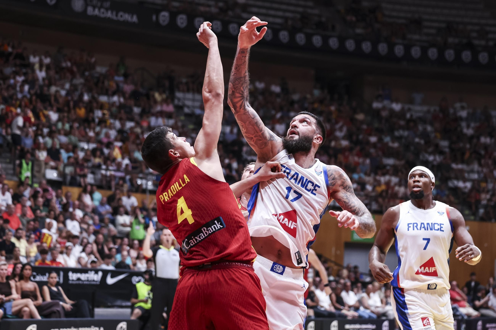 Las fotos del España - Francia de baloncesto