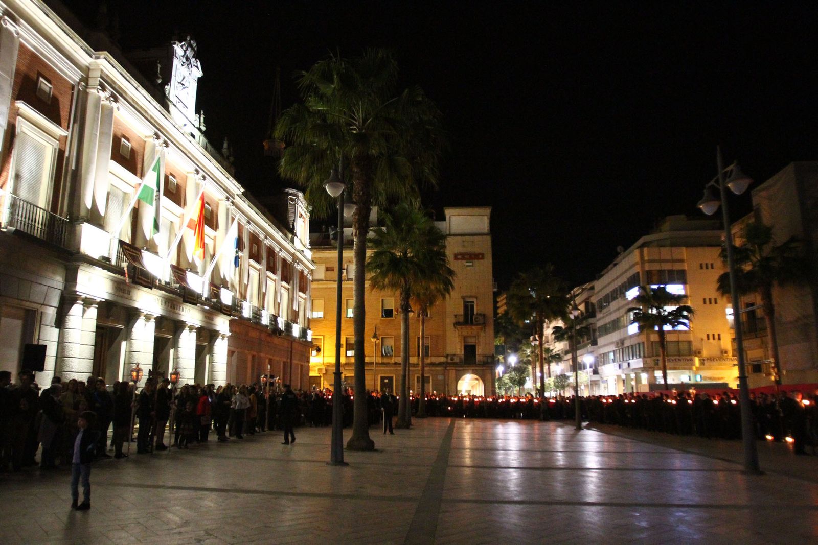 El Cristo de la Expiración preside el Vía Crucis del Consejo de Hermandades