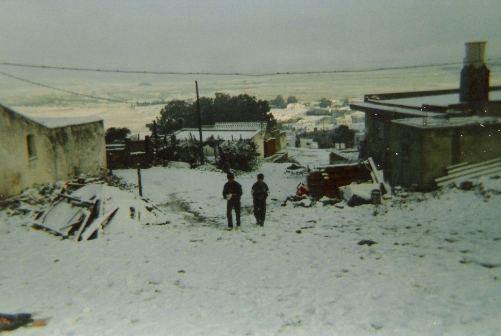 Histórica nevada de 1993.