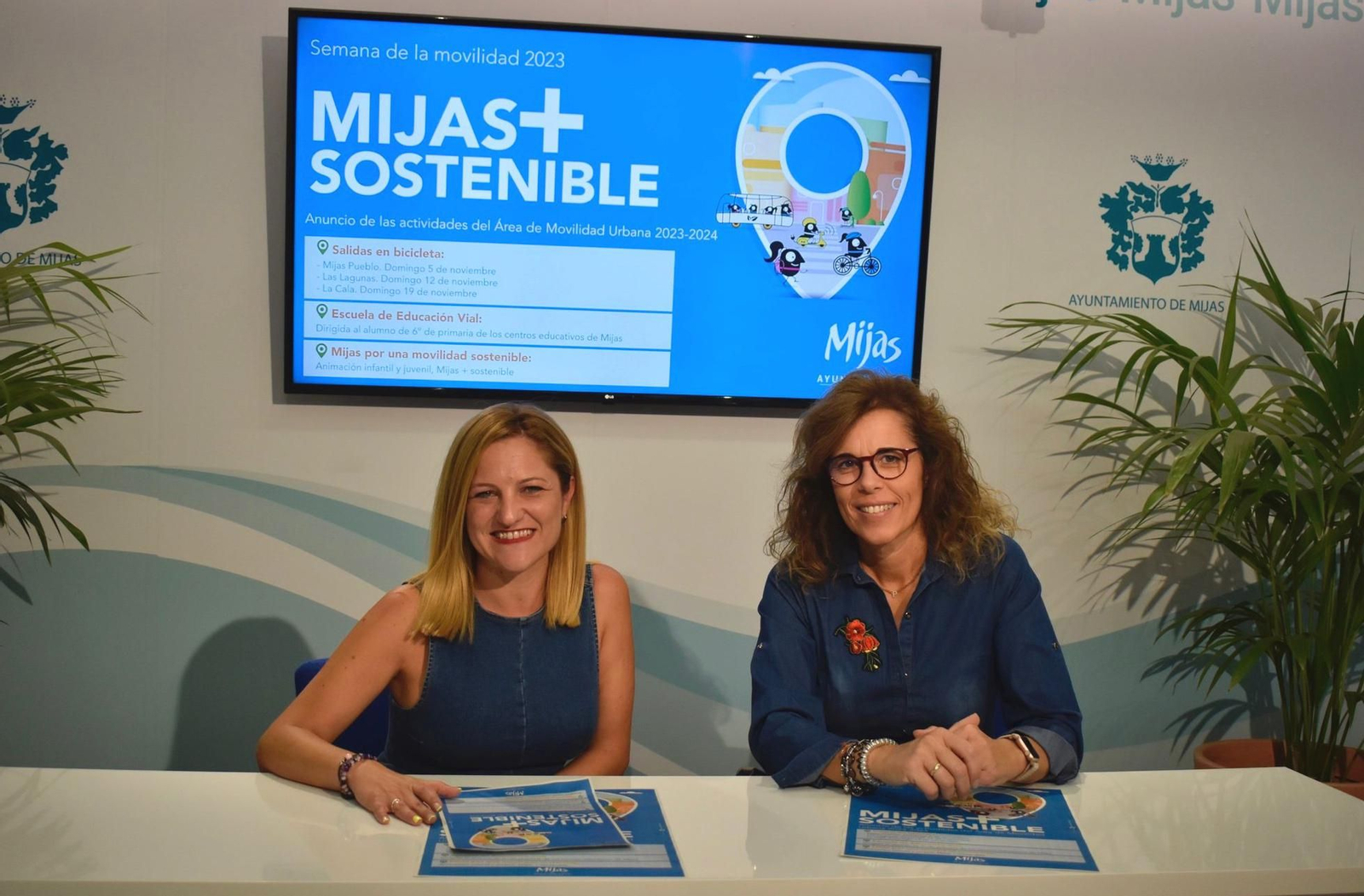 La presentación de las actividades de la Semana Europea de la Movilidad.