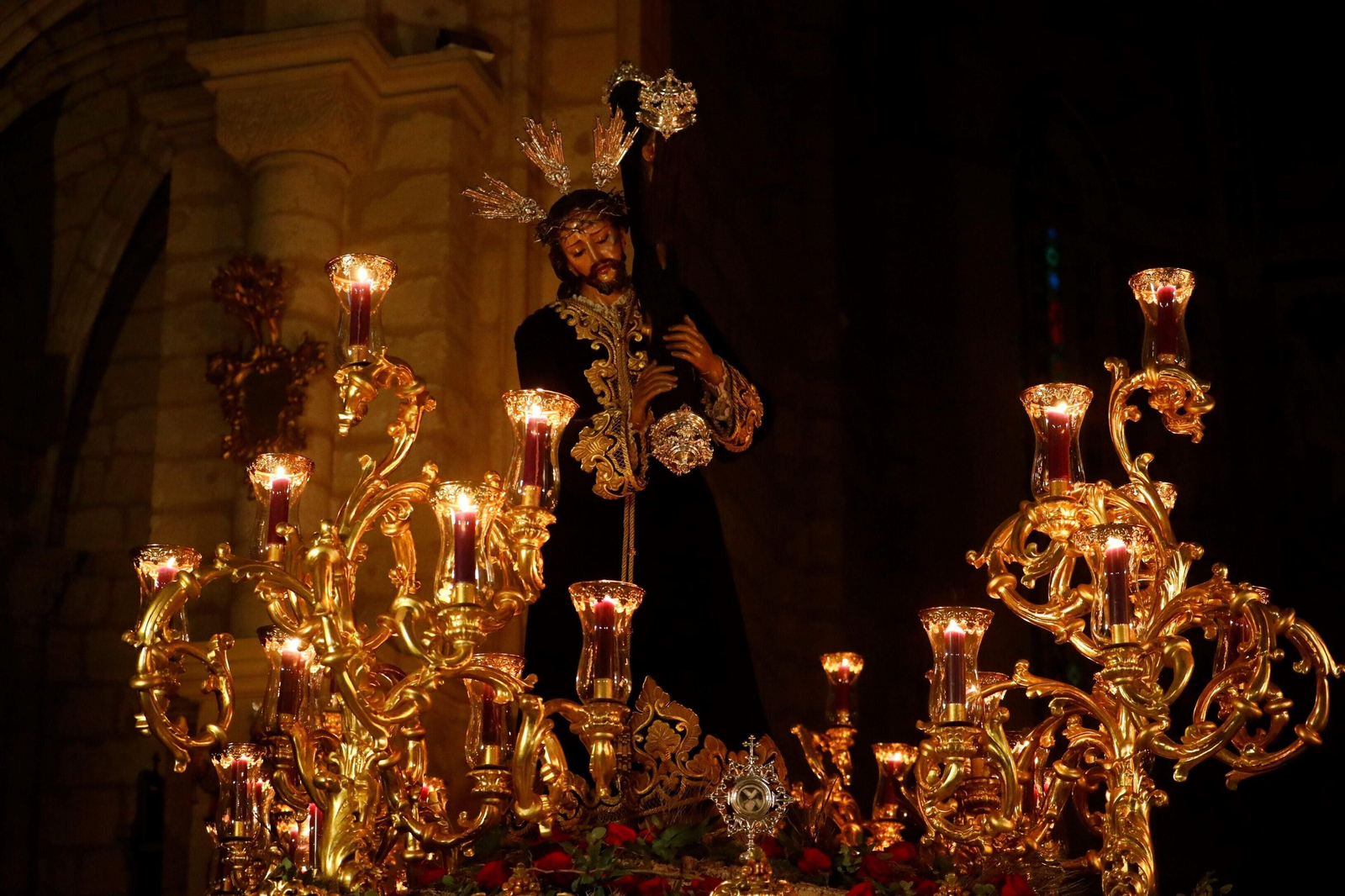 Oración y silencio en el Calvario este Miércoles Santo