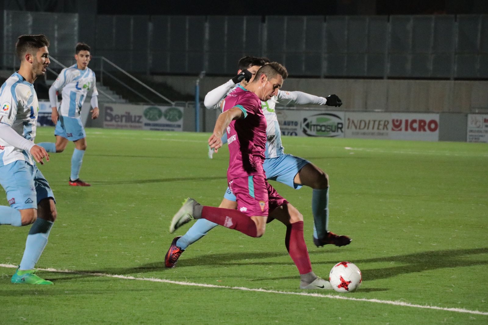 El algecirista Ito, en un partido de esta temporada.