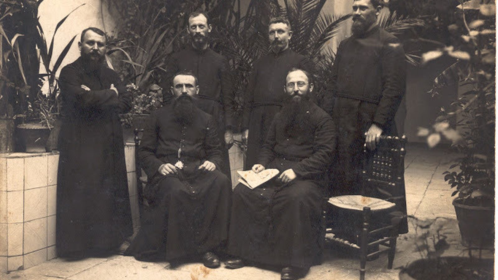 Monjes en la Playa de los Alemanes.
